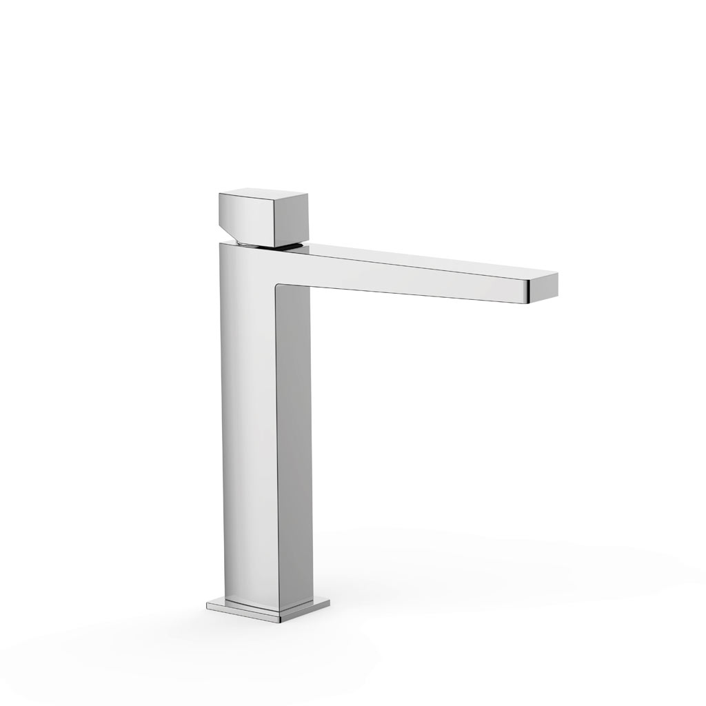 Tres Slim Exclusive magasított, 240 mm mosdó csaptelep, leeresztő nélkül, króm  20210304
