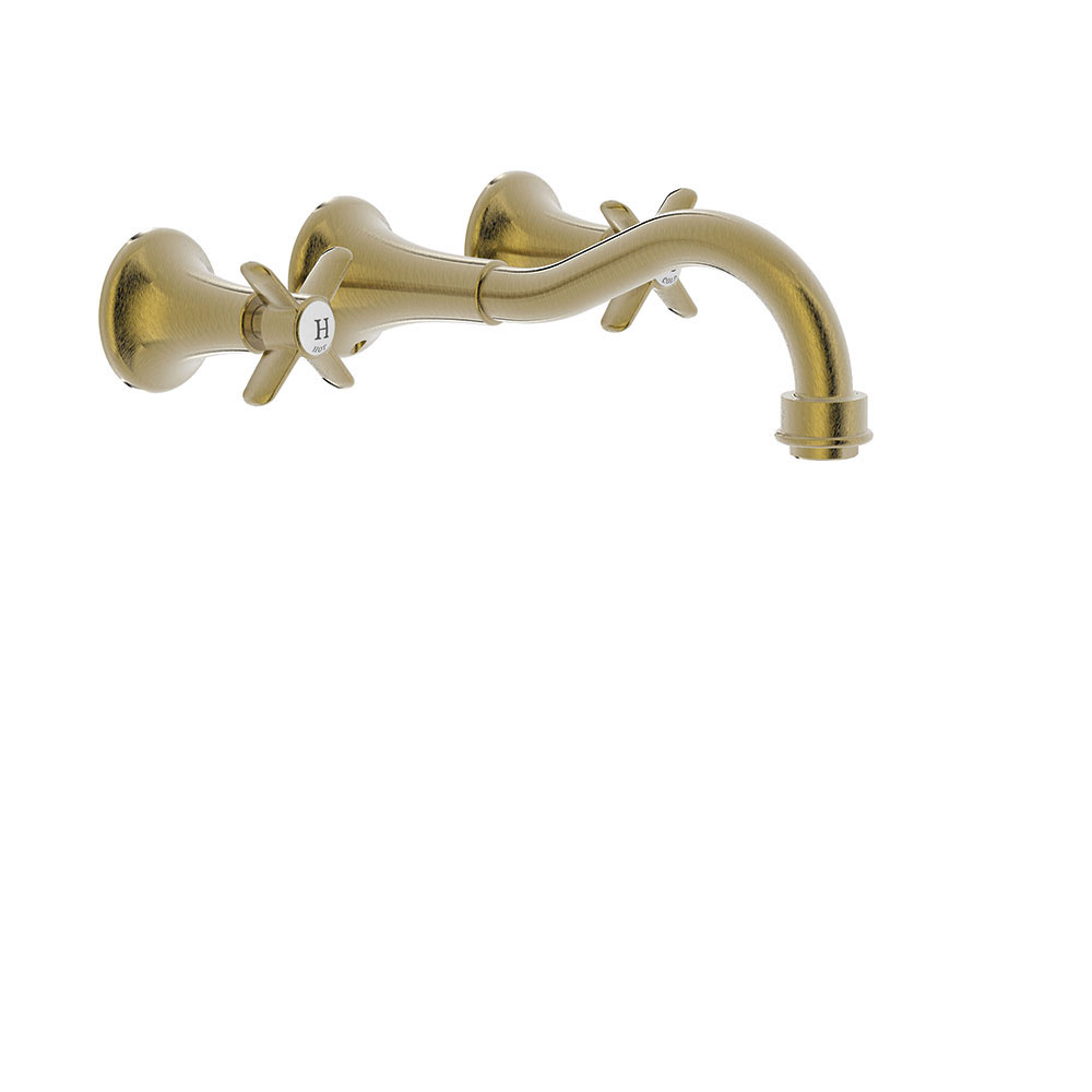 Tres Clasic fali kétkaros mosdó csaptelep bronz 24215101LV