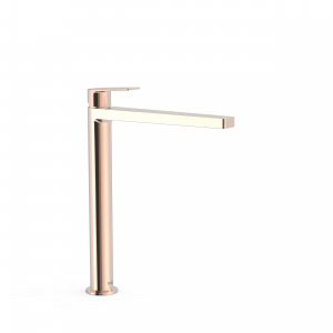 Tres Project-Tres egykaros, magasított (333 mm) mosdó csaptelep rose gold 21180301OP