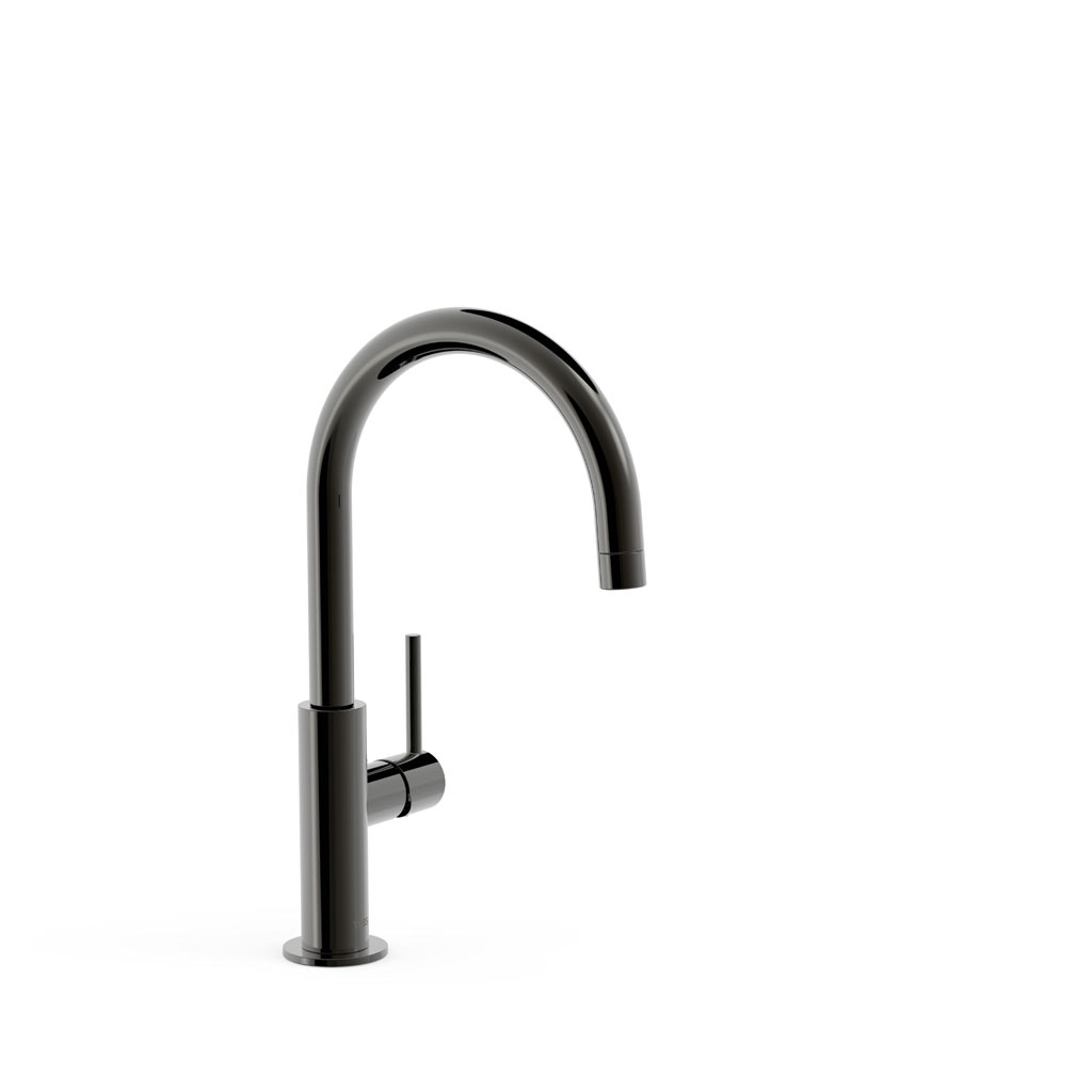 Tres Study Exclusive magasított, egykaros mosdó csaptelep, metallic black 26290402KM
