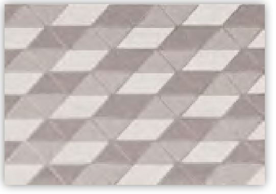 Valore Calle D-Calle 2 Grey Matt dekorcsempe 25 x 36 cm