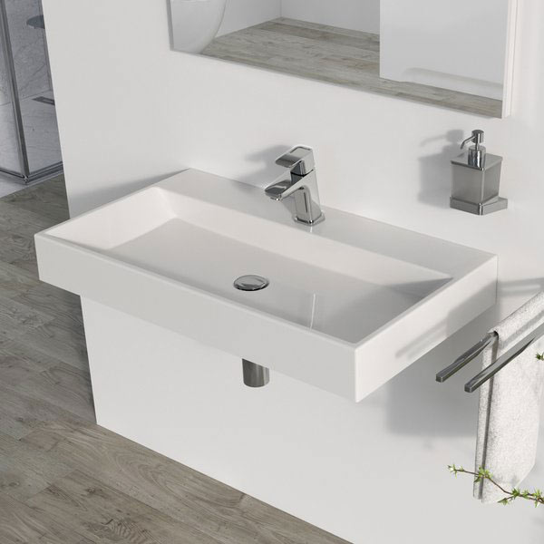 Ravak Natural 800 mosdó fehér nyílással 